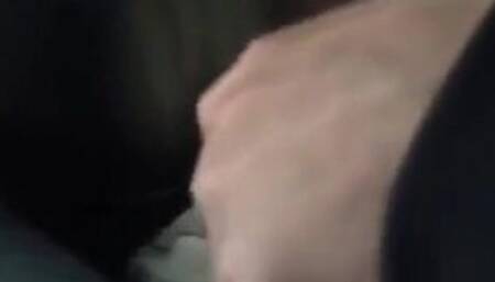 Stranger Handjob on a Public Bus - Big Cock Cums Outdoors