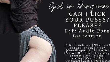 F4F ASMR Audio Porn for women Can I lick your pussy, please? Cunnilingus and Tribbing