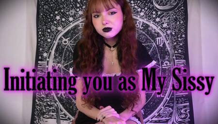 Initiating you as My Sissy 720p mp4