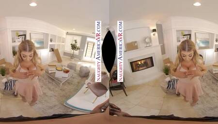 Naughty America - Kayla Kayden wants to fuck you as a welcome to the neighborhood