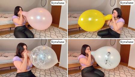 B2P - Blow to Pop Assortment of Balloons