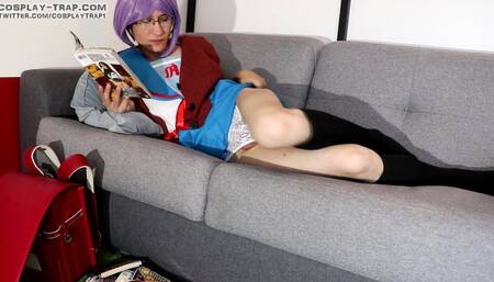 Crossdress Cosplay Nagato Gets Turned on Trailer