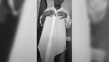 Sexy strip shower show