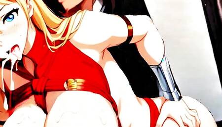 Anime girls show herself with huge boobs and Ass #Hentai #Anime