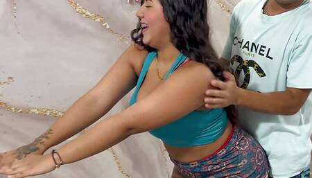 MY YOGA INSTRUCTOR FUCKS ME REALLY GOOD TO RELAX ME IN HIS PRIVATE CLASS