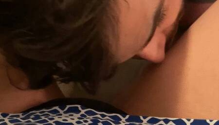 Making him lick, suck, and swallow my pussy like a BITCH