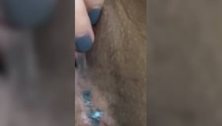 Ftm Femboy Masturbates with Piercing