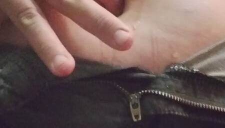 Playing hot with my belly button with a few different things at night