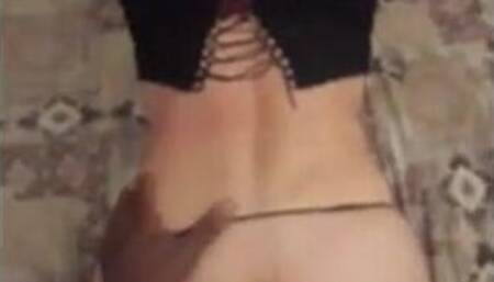 Big Black Cock Dominates White Sissy Crossdresser