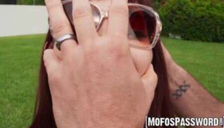 Tattooed redhead Tiger Lilly endures rough domination from hung JMac