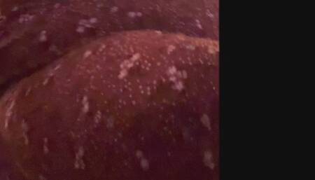 Watch me struggle to do stretches while my giant belly gets in the way