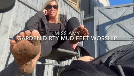 Garden Dirty Mud Feet Worship