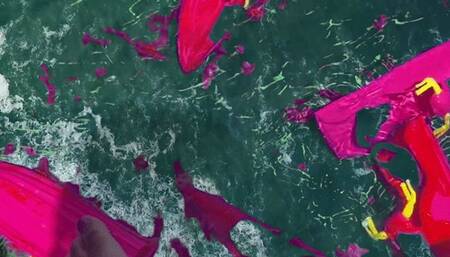 Giantess Special effects - Jet Ski Race Ruined by Giantess MXDominion 4k, fantasy, giantess, soles