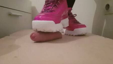 Cock Crush with Fila Disruptor HD