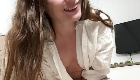 She loves masturbate with you