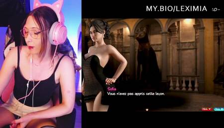 108 Domination and makes him cum in 30 seconds with his foot TREASURE OF NADIA