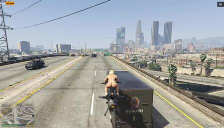 GTA V Nude Mod Installed Game Play [Part 10] GTA 5 Missions Story Mode