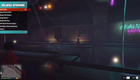 GTA 5 - Strip Club [Part 01] Nude Mod installed Game play