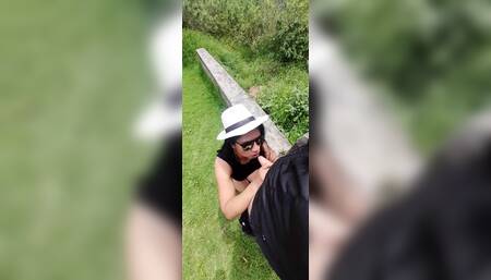 We went to the forest and in the parking lot it caused my friend to fuck well