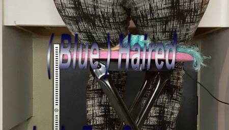 Goddess Hazel21 Vault Video Blue Haired Lady Fan Custom part2