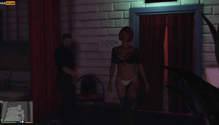 GTA 5 - Strip Club [Part 02] Without Nude Mod [18+] GTA V V1.0.3095 Porn Game play
