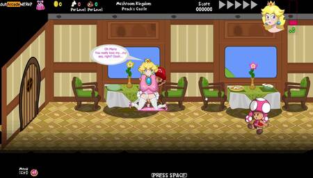 Mario Is Missing! - Super Mario Parody Porn Game Play [Part 01] Princess Peach Gangbang by Enemy