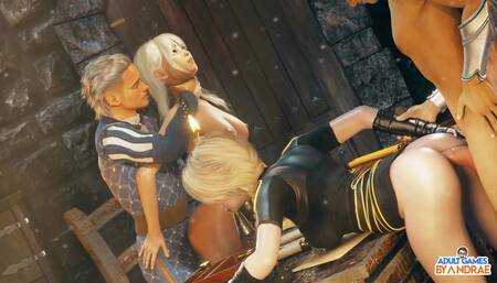 EP4: Fourome Sex Orgy - Sex of Thrones: Proloog