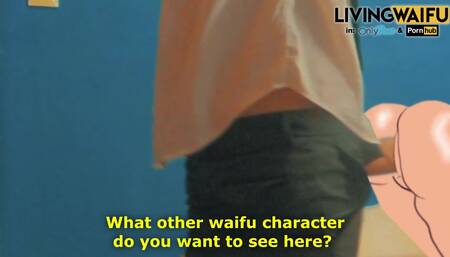 NAGATORO Hayase 2D Real Anime Big Japanese Ass Booty Cosplay Hentai school xxx