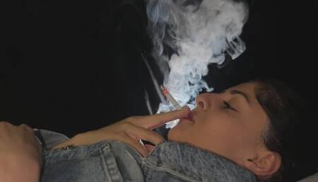 SMOKING LOVE WHILE LYING IN BED