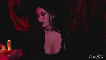 Witch casts a spell on you to get all your milk out