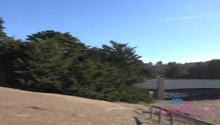 Behind the scenss vacation fun hanging out on the beach and back at the room w/Summer Vixen