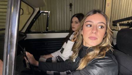 The corrupted police woman Luna and the inmate Gaia