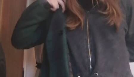 Morning walk in my ballgag