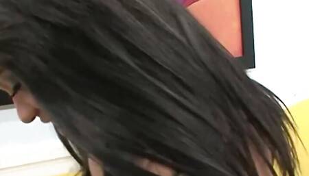 Cute Asian Girl Rhianna Ryan Tries Out Her First BBC Event and Loves It