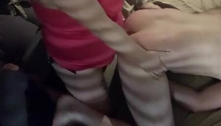 Pegged him so hard he came twice