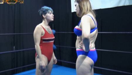 Anasthesia vs Candy - Female Competitive Submission Wrestling Fight - C049 - HD720