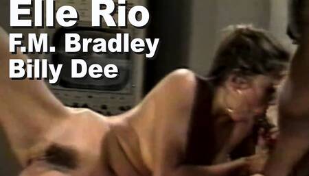 Elle Rio & Billy Dee & F.m. Bradley Bbg DP Anal Facials Gmct3900