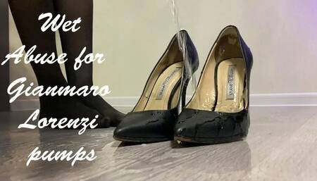 WET Gianmarco Lorenzi Pumps, Hard Shoeplay, Ruined High Heels, High Heels Crush, Heels Bending
