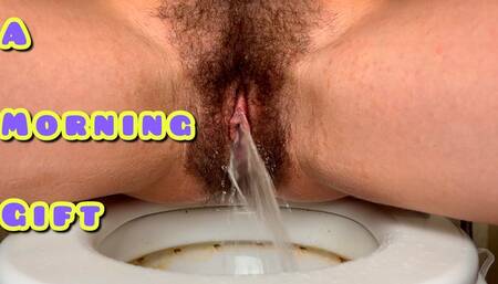 MORNING GOLDEN SHOWER HAIRY PUSSY, ESPECIALLY FOR YOU 1080 ENG SUB