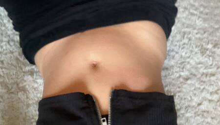 A Sensual Bellybutton Tease By Aurora