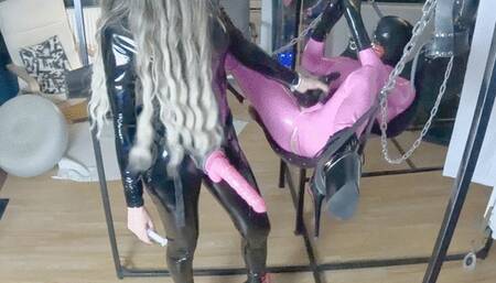 Pink Sissy at my swing