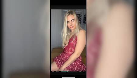 Horney on my kitchen table