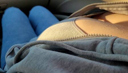 Can't resist Gorgeous Stepsister's Big Boobs and Tight Jeans