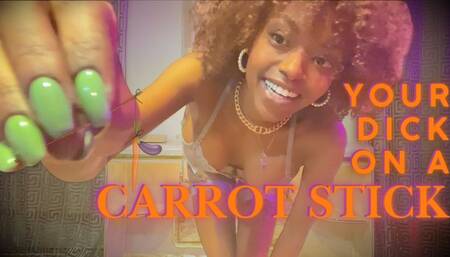 Rabbit Hole Desires: your dick on a Carrot Stick