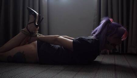 4236a Amber in Hotel Bondage Part 1