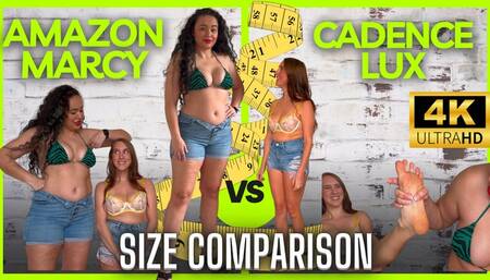 Size Comparison #19 - Amazon Marcy VS Cadence Lux