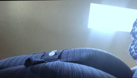 POV -  Teenie Pet sit on Giantess MXDominion's Lap as she Watches TV POV, femdom, giantess, shrinking fetish 1080