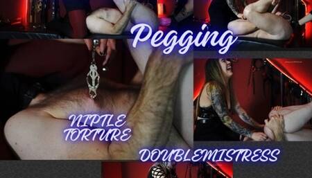 Pegging, Facessiting E Nipple Play With a special guest