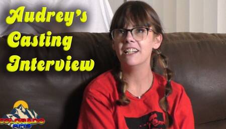 Nerdy Audrey's SFW Casting Interview She's Got A Dirty Mind