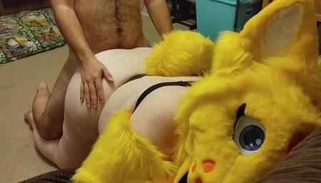 Furry pounded from behind